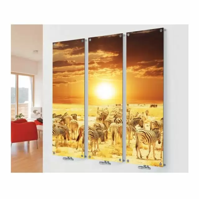 Alt Tag Template: Buy MaxtherM Prescott Steel Tripple Picture Printed Vertical Designer Radiator 1800mm H x 520mm W Single Panel by MaxtherM for only £3,798.41 in Radiators, Designer Radiators, Over 8000 BTUs Radiators, Vertical Designer Radiators, Printed Vertical Designer Radiators at Main Website Store, Main Website. Shop Now