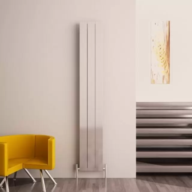 Alt Tag Template: Buy Carisa Monza Aluminium Vertical Designer Radiator 1800mm x 280mm Single Panel - Polished Anodized by Carisa for only £270.56 in Aluminium Radiators, Carisa Designer Radiators, 3000 to 3500 BTUs Radiators, Vertical Designer Radiators at Main Website Store, Main Website. Shop Now