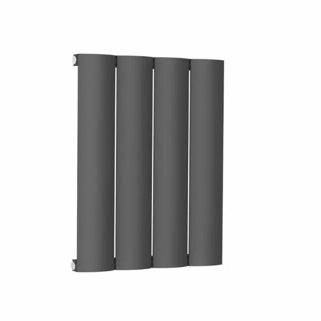 Alt Tag Template: Buy Reina Belva Aluminium Anthracite Single Panel Horizontal Designer Radiator 600mm H x 412mm W - Dual Fuel-Thermostatic by Reina for only £280.23 in Shop By Brand, Radiators, Dual Fuel Radiators, View All Radiators, Reina, Dual Fuel Thermostatic Radiators, Dual Fuel Thermostatic Horizontal Radiators at Main Website Store, Main Website. Shop Now