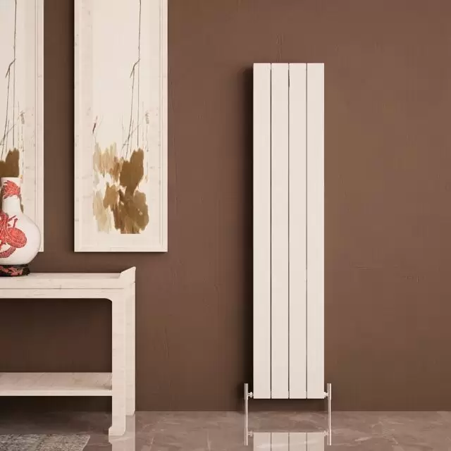 Alt Tag Template: Buy Carisa Nemo Aluminium Vertical Designer Radiator 1800mm H x 375mm W Double Panel - Textured White by Carisa for only £377.86 in Aluminium Radiators, Carisa Designer Radiators, 5000 to 5500 BTUs Radiators, Vertical Designer Radiators at Main Website Store, Main Website. Shop Now
