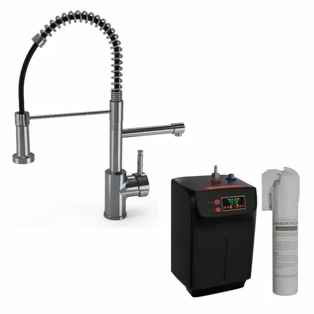 Alt Tag Template: Buy Ellsi Multiuse 3 in 1 Hot Water Kitchen Mixer Tap with Handset, Chrome Finish by Ellsi for only £543.00 in Kitchen, Kitchen Taps, ELLSI Designer Sinks & Taps, ELLSI Hot Water Taps, Instant boiling water tap at Main Website Store, Main Website. Shop Now