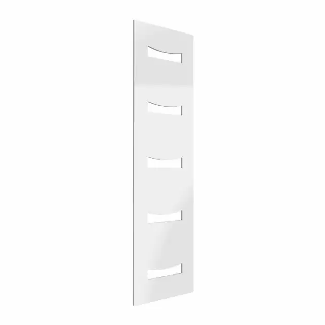 Alt Tag Template: Buy Reina Ancora Mild Steel White Vertical Designer Radiator 1800mm H x 490mm W, Central Heating by Reina for only £438.96 in SALE, Reina Designer Radiators, White Vertical Designer Radiators at Main Website Store, Main Website. Shop Now