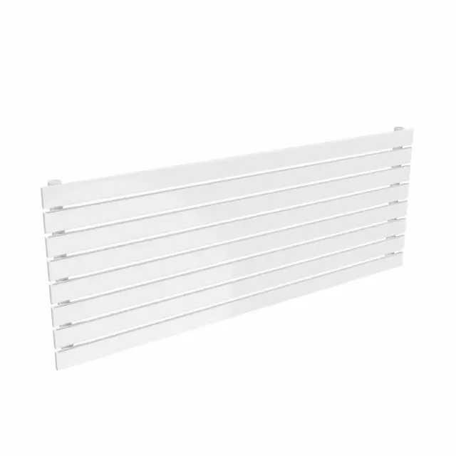 Alt Tag Template: Buy Reina Rione Steel White Single Panel Designer Radiator 544mm H x 1400mm W - Dual Fuel - Standard by Reina for only £317.66 in Radiators, Dual Fuel Radiators, Reina, Dual Fuel Standard Radiators, Reina Designer Radiators, Dual Fuel Standard Horizontal Radiators at Main Website Store, Main Website. Shop Now