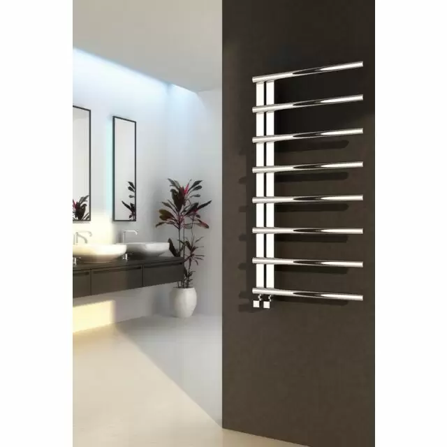 Alt Tag Template: Buy Reina Celico Polished Stainless Steel Designer Heated Towel Rail by Reina for only £215.76 in SALE, Stainless Steel Designer Heated Towel Rails, Reina Heated Towel Rails at Main Website Store, Main Website. Shop Now