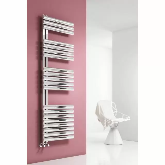 Alt Tag Template: Buy Reina Scalo Brushed Stainless Steel Designer Heated Towel Rail 1120mm x 500mm Electric Only - Thermostatic by Reina for only £565.00 in Towel Rails, Electric Thermostatic Towel Rails, Reina, Designer Heated Towel Rails, Electric Thermostatic Towel Rails Vertical, Stainless Steel Designer Heated Towel Rails at Main Website Store, Main Website. Shop Now