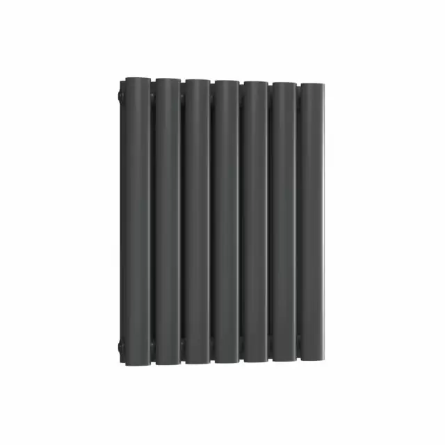 Alt Tag Template: Buy Reina Neva Steel Anthracite Horizontal Designer Radiator 550mm H x 413mm W Double Panel Dual Fuel - Thermostatic by Reina for only £256.69 in Shop By Brand, Radiators, Dual Fuel Radiators, Reina, Dual Fuel Thermostatic Radiators, Dual Fuel Thermostatic Horizontal Radiators at Main Website Store, Main Website. Shop Now