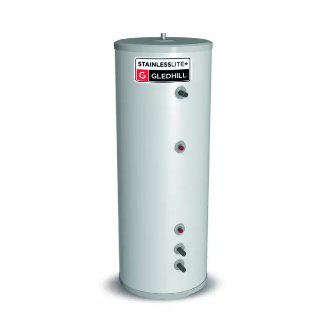 Alt Tag Template: Buy Gledhill 210 Litre Stainless Lite Plus Direct Buffer Store Cylinder by Gledhill for only £430.67 in Gledhill Cylinders, Unvented Hot Water Cylinders, Direct Unvented Hot Water Cylinders at Main Website Store, Main Website. Shop Now