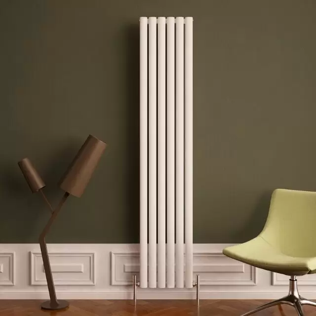 Alt Tag Template: Buy Carisa Tallis Aluminium Vertical Designer Radiator 1800mm H x 350mm W Single Panel - Textured White by Carisa for only £295.43 in Radiators, Carisa Designer Radiators, Designer Radiators, Carisa Radiators, Vertical Designer Radiators, Aluminium Vertical Designer Radiator at Main Website Store, Main Website. Shop Now