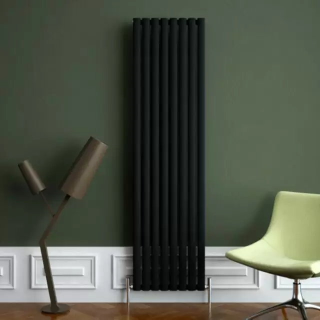 Alt Tag Template: Buy Carisa Tallis Aluminium Vertical Designer Radiator 1800mm H x 470mm W Single Panel - Textured Black by Carisa for only £347.69 in Radiators, Carisa Designer Radiators, Designer Radiators, Carisa Radiators, Vertical Designer Radiators, Aluminium Vertical Designer Radiator at Main Website Store, Main Website. Shop Now