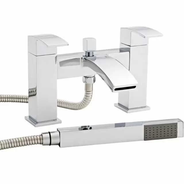 Alt Tag Template: Buy Kartell Flair Brass Bath Shower Mixer by Kartell for only £118.20 in Taps & Wastes, Kartell UK, Bath Taps, Kartell UK Taps, Bath Shower Mixers at Main Website Store, Main Website. Shop Now