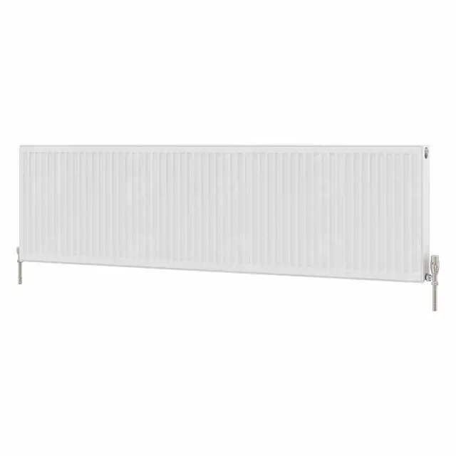 Alt Tag Template: Buy Kartell Kompact Type 11 Single Panel Single Convector Radiator 400mm H x 1600mm W White by Kartell for only £98.06 in Radiators, View All Radiators, Kartell UK, Panel Radiators, Single Panel Single Convector Radiators Type 11, Kartell UK Radiators, 400mm High Radiator Ranges at Main Website Store, Main Website. Shop Now