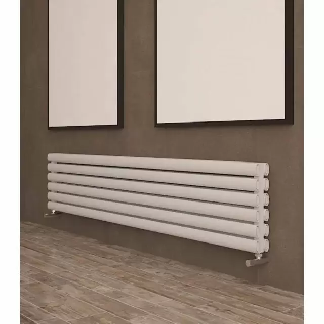 Alt Tag Template: Buy Carisa Tallis XL Aluminium Horizontal Designer Radiator 350mm x 1800mm Double Panel - Textured White by Carisa for only £369.29 in Radiators, Aluminium Radiators, Carisa Designer Radiators, Designer Radiators, Horizontal Designer Radiators at Main Website Store, Main Website. Shop Now