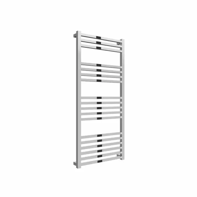 Alt Tag Template: Buy Reina Vasto Steel Chrome Designer Heated Towel Rail 1130mm H x 500mm W Electric Only - Standard by Reina for only £300.94 in Electric Standard Designer Towel Rails at Main Website Store, Main Website. Shop Now