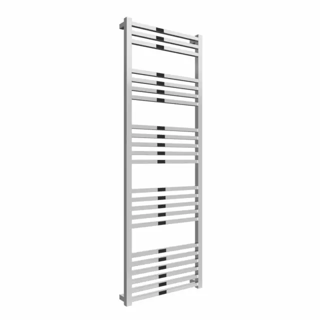 Alt Tag Template: Buy Reina Vasto Steel Chrome Designer Heated Towel Rail 1460mm H x 500mm W Electric Only - Standard by Reina for only £351.35 in Electric Standard Designer Towel Rails at Main Website Store, Main Website. Shop Now