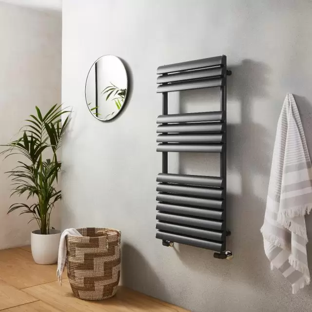Alt Tag Template: Buy Kartell Venetian Designer Anthracite Towel Rail 1100mm H X 500mm W by Kartell for only £233.55 in Towel Rails, Designer Heated Towel Rails, Anthracite Designer Heated Towel Rails at Main Website Store, Main Website. Shop Now