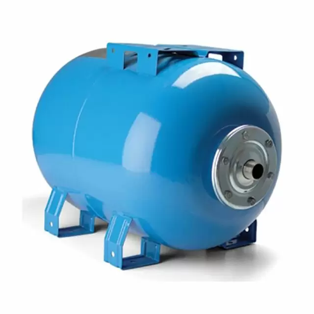 Horizontal 100ltr Cold Water Accumulator Will be supplied in Blue for Potable water version