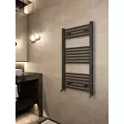 Alt Tag Template: Buy Eastbrook Wingrave Straight Multirail 1400 H x 600 W - Matt Anthracite by Eastbrook for only £131.52 in Towel Rails, Eastbrook Co., Designer Heated Towel Rails, Straight Anthracite Heated Towel Rails at Main Website Store, Main Website. Shop Now