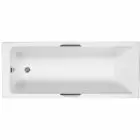 Alt Tag Template: Buy Kartell LUX1880SE 1800mm x 800mm Single Ended Luxe Gripped Bath Tub, White by Kartell for only £360.50 in Baths, Kartell UK, Kartell UK Bathrooms, Kartell UK Baths at Main Website Store, Main Website. Shop Now