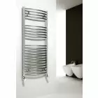Alt Tag Template: Buy Reina Diva Vertical Chrome Curved Heated Towel Radiator 1800mm H x 400mm W, Electric Only - Standard by Reina for only £283.33 in Electric Standard Designer Towel Rails at Main Website Store, Main Website. Shop Now