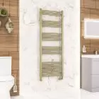 Alt Tag Template: Buy Eastbrook Wendover Brushed Brass Modern Ladder Towel Rail 1600mm H x 600mm W, Central Heating by Eastbrook for only £510.40 in Towel Rails, Eastbrook Co., Heated Towel Rails Ladder Style, Eastbrook Co. Heated Towel Rails at Main Website Store, Main Website. Shop Now