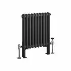 Alt Tag Template: Buy Eastbrook Imperia Matt Anthracite Two Column Radiator 600mm H x 470mm W, Dual Fuel - Thermostatic by Eastbrook for only £326.05 in View All Radiators, Eastbrook Co. at Main Website Store, Main Website. Shop Now