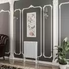 Alt Tag Template: Buy Eastbrook Imperia Gloss White Traditional 3 Column Radiator 600mm H x 560mm W, Electric Only - Standard by Eastbrook for only £321.60 in at Main Website Store, Main Website. Shop Now