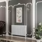 Alt Tag Template: Buy Eastbrook Imperia Gloss White Traditional 3 Column Radiator 600mm H x 1010mm W, Dual Fuel - Standard by Eastbrook for only £533.38 in at Main Website Store, Main Website. Shop Now