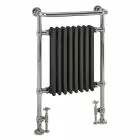 Alt Tag Template: Buy Eastbrook Isbourne Chrome / Matt Anthracite Traditional Towel Rail Radiator 940mm H x 600mm W by Eastbrook for only £429.89 in Shop By Brand, Towel Rails, Eastbrook Co., Traditional Heated Towel Rails, Eastbrook Co. Heated Towel Rails, Floor Standing Traditional Heated Towel Rails at Main Website Store, Main Website. Shop Now
