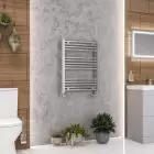 Alt Tag Template: Buy Eastbrook Wendover Straight Steel Chrome Heated Towel Rail 800mm H x 600mm W Central Heating by Eastbrook for only £139.58 in Eastbrook Co., 0 to 1500 BTUs Towel Rail at Main Website Store, Main Website. Shop Now
