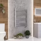 Alt Tag Template: Buy Eastbrook Wendover Straight Steel Chrome Heated Towel Rail 1000mm H x 750mm W Central Heating by Eastbrook for only £186.18 in Eastbrook Co., 0 to 1500 BTUs Towel Rail at Main Website Store, Main Website. Shop Now