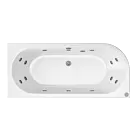 Alt Tag Template: Buy Eastbrook Beauforte Biscay 1700mm L × 800mm W RH 14 jet whirlpool Bath by Eastbrook for only £1,832.64 in Baths, Eastbrook Co., Whirlpool & Spa Baths, 1700mm Baths, Double Ended Whirlpool Jacuzzi and Spa Bath, Eastbrook Co. Baths, Straight Whirlpool & Spa Baths at Main Website Store, Main Website. Shop Now