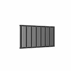 Alt Tag Template: Buy Reina Bonera Steel Anthracite Horizontal Designer Radiator 550mm H x 984mm W Electric Only - Standard by Reina for only £363.56 in Reina Designer Radiators, Electric Standard Radiators Horizontal at Main Website Store, Main Website. Shop Now