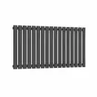 Alt Tag Template: Buy Reina Neva Steel Anthracite Horizontal Designer Radiator 550mm H x 1003mm W Single Panel Electric Only - Standard by Reina for only £277.97 in Shop By Brand, Radiators, Electric Radiators, Reina, Electric Standard Radiators, Electric Standard Radiators Horizontal at Main Website Store, Main Website. Shop Now
