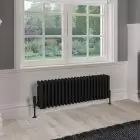 Alt Tag Template: Buy Eastbrook Rivassa 4 Column Matt Black Horizontal Radiator 300mm H x 1010mm W, Central Heating by Eastbrook for only £509.25 in Shop By Brand, Radiators, View All Radiators, Eastbrook Co., Column Radiators, Eastbrook Co. Radiators, Horizontal Column Radiators at Main Website Store, Main Website. Shop Now