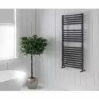 Alt Tag Template: Buy Eastbrook Velor Straight Aluminium Towel Rail 600mm H x 600mm W Matt Anthracite - Dual Fuel Standard by Eastbrook for only £329.47 in Eastbrook Co., Dual Fuel Standard Towel Rails at Main Website Store, Main Website. Shop Now