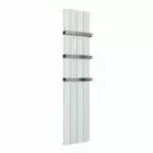 Alt Tag Template: Buy Eastbrook Fairford Vertical Aluminium Radiator 1800mm H x 375mm W Matt White - Electric Only Thermostatic by Eastbrook for only £532.45 in Eastbrook Co., Electric Thermostatic Vertical Radiators at Main Website Store, Main Website. Shop Now
