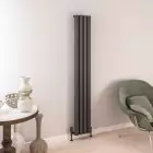 Alt Tag Template: Buy Eastbrook Burford Vertical Aluminium Radiator 1800mm H x 275mm W Matt Anthracite - Dual Fuel Standard by Eastbrook for only £530.05 in Eastbrook Co., Dual Fuel Standard Vertical Radiators at Main Website Store, Main Website. Shop Now