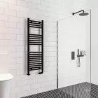 Alt Tag Template: Buy Eastbrook Wingrave Steel Matt Black Straight Heated Towel Rail 1200mm H x 400mm W Central Heating by Eastbrook for only £106.43 in Towel Rails, Eastbrook Co., Heated Towel Rails Ladder Style, Eastbrook Co. Heated Towel Rails, Black Ladder Heated Towel Rails at Main Website Store, Main Website. Shop Now