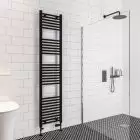 Alt Tag Template: Buy Eastbrook Wingrave Steel Matt Black Straight Heated Towel Rail 1800mm H x 400mm W Dual Fuel - Standard by Eastbrook for only £270.21 in Towel Rails, Eastbrook Co., Heated Towel Rails Ladder Style, Dual Fuel Standard Towel Rails, Eastbrook Co. Heated Towel Rails, Black Ladder Heated Towel Rails at Main Website Store, Main Website. Shop Now