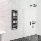 Alt Tag Template: Buy Eastbrook Wingrave Steel Matt Black Straight Heated Towel Rail 1000mm H x 300mm W Dual Fuel - Standard by Eastbrook for only £204.93 in Towel Rails, Eastbrook Co., Heated Towel Rails Ladder Style, Dual Fuel Standard Towel Rails, Eastbrook Co. Heated Towel Rails, Black Ladder Heated Towel Rails at Main Website Store, Main Website. Shop Now