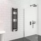 Alt Tag Template: Buy Eastbrook Wingrave Steel Matt Black Straight Heated Towel Rail 1200mm H x 300mm W Central Heating by Eastbrook for only £94.78 in Towel Rails, Eastbrook Co., Heated Towel Rails Ladder Style, Eastbrook Co. Heated Towel Rails, Black Ladder Heated Towel Rails, Black Straight Heated Towel Rails at Main Website Store, Main Website. Shop Now