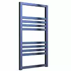 Alt Tag Template: Buy Reina Bolca Aluminium Designer Heated Towel Rail 870mm H x 485mm W Blue Satin Central Heating by Reina for only £319.92 in Towel Rails, Reina, Designer Heated Towel Rails, Aluminium Designer Heated Towel Rails, Reina Heated Towel Rails at Main Website Store, Main Website. Shop Now