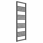 Alt Tag Template: Buy Reina Bolca Aluminium Designer Heated Towel Rail 1530mm H x 485mm W Anthracite Electric Only - Standard by Reina for only £508.96 in Reina, Electric Standard Designer Towel Rails at Main Website Store, Main Website. Shop Now