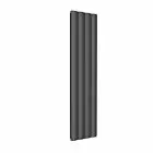 Alt Tag Template: Buy Reina Belva Aluminium Anthracite Double Panel Vertical Designer Radiator 1800mm H x 412mm W - Central Heating by Reina for only £483.60 in Shop By Brand, Radiators, Aluminium Radiators, View All Radiators, Reina at Main Website Store, Main Website. Shop Now