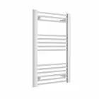 Alt Tag Template: Buy Reina Divale Aluminium Designer Heated Towel Rail 800mm H x 530mm W White Dual Fuel - Standard by Reina for only £295.20 in Reina, Dual Fuel Standard Towel Rails at Main Website Store, Main Website. Shop Now