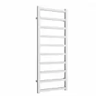 Alt Tag Template: Buy Reina Fano Aluminium Designer Heated Towel Rail 1240mm H x 485mm W White Dual Fuel - Standard by Reina for only £375.70 in Reina, Dual Fuel Standard Towel Rails at Main Website Store, Main Website. Shop Now