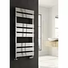 Alt Tag Template: Buy Reina Fermo Aluminium Designer Heated Towel Rail 710mm H x 480mm W Brushed Central Heating by Reina for only £239.57 in Autumn Sale, Reina at Main Website Store, Main Website. Shop Now