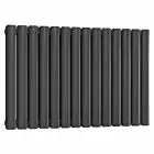 Alt Tag Template: Buy Reina Neval Aluminium Double Panel Horizontal Radiator 600mm H x 817mm W Anthracite Dual Fuel Standard by Reina for only £640.56 in Radiators, Dual Fuel Radiators, View All Radiators, Reina, Dual Fuel Standard Radiators, Reina Designer Radiators, Dual Fuel Standard Horizontal Radiators at Main Website Store, Main Website. Shop Now