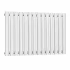 Alt Tag Template: Buy Reina Neval Aluminium Single Panel Horizontal Radiator 600mm H x 817mm W White Dual Fuel Thermostatic by Reina for only £518.78 in Reina, Reina Designer Radiators, Dual Fuel Thermostatic Horizontal Radiators at Main Website Store, Main Website. Shop Now