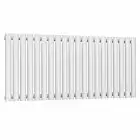 Alt Tag Template: Buy Reina Neval Aluminium Single Panel Horizontal Radiator 600mm H x 1171mm W White Dual Fuel Thermostatic by Reina for only £685.44 in Reina, Reina Designer Radiators, Dual Fuel Thermostatic Horizontal Radiators at Main Website Store, Main Website. Shop Now